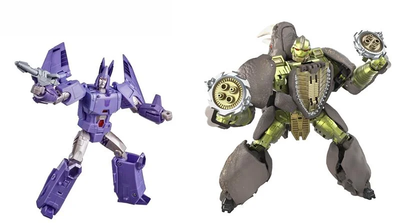 TRANSFORMERS WAR FOR CYBERTRON VOYAGER WAVE 2 (F03655L0 SET DA 2 PEZZI)