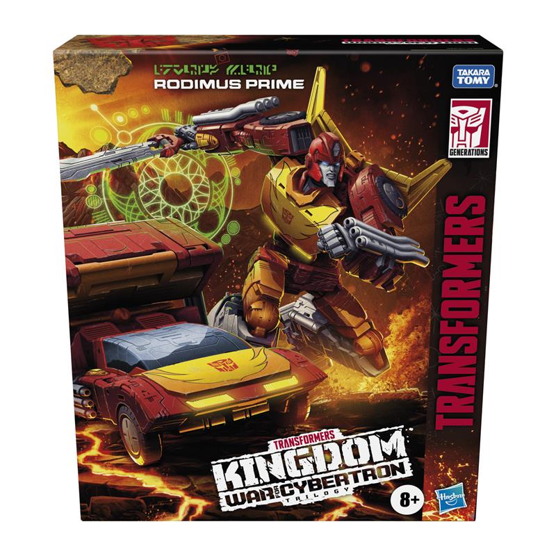 TRANSFORMERS WAR FOR CYBERTRON KINGDOM COMMANDER CLASS RODIMUS PRIME
