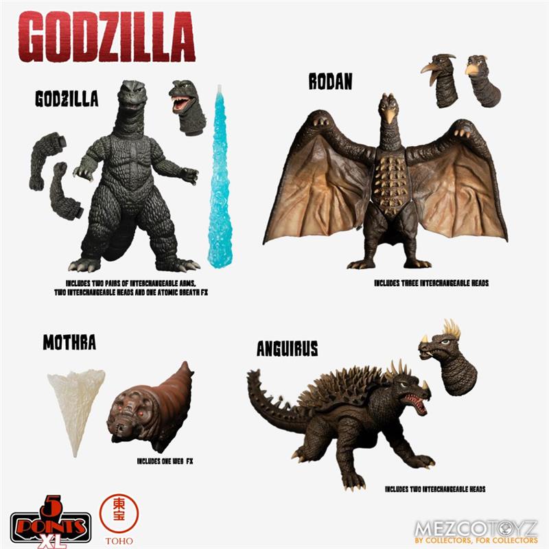 5 POINTS - XL GODZILLA DESTROY MONSTER S.1