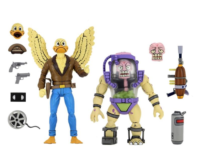 NECA - TMNT CARTOON ACE DUCK MUTAGEN MAN 2-PACK
