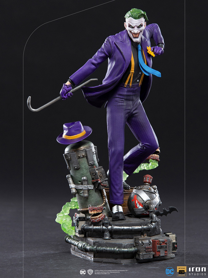 1/10 IRON STUDIOS - DC COMICS THE JOKER ART DLX STATUE