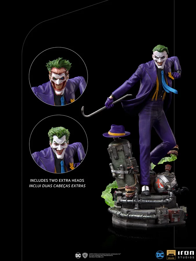 1/10 IRON STUDIOS - DC COMICS THE JOKER ART DLX STATUE