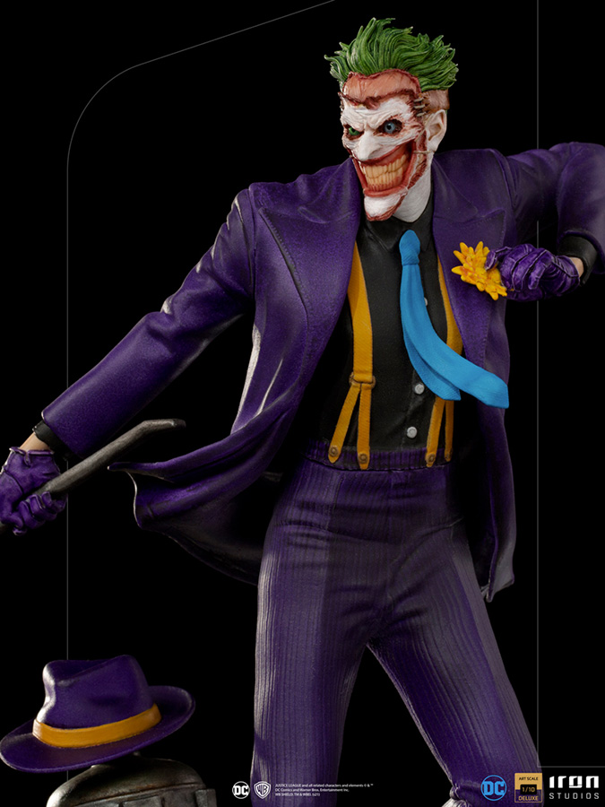 1/10 IRON STUDIOS - DC COMICS THE JOKER ART DLX STATUE