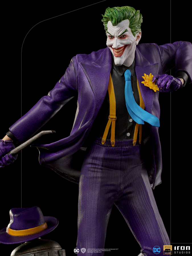 1/10 IRON STUDIOS - DC COMICS THE JOKER ART DLX STATUE