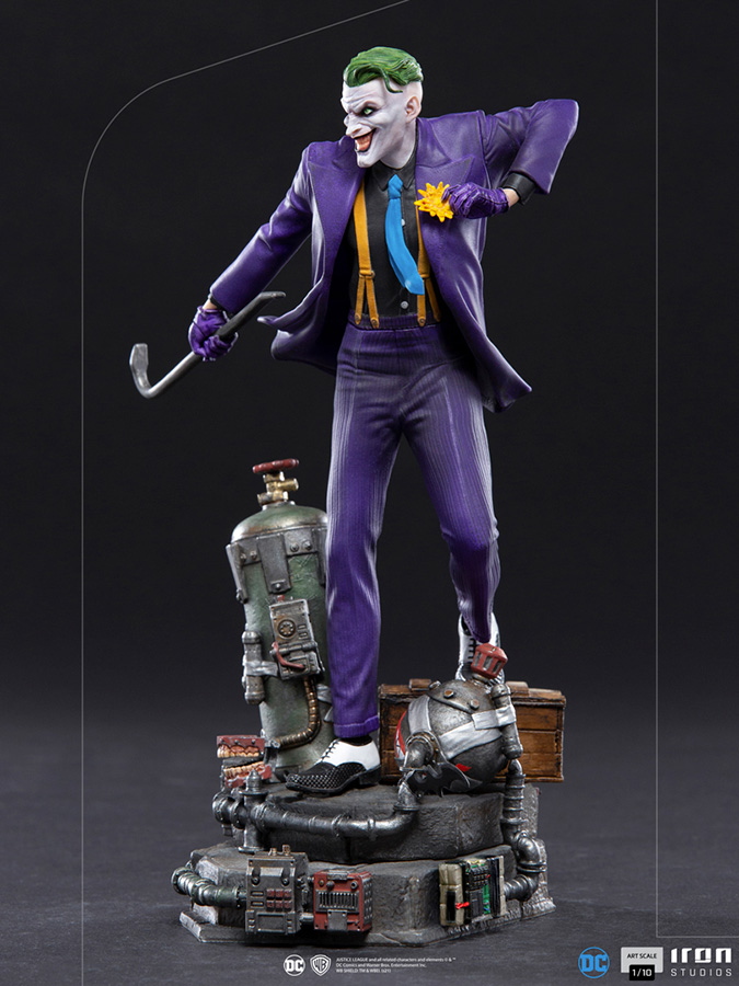 1/10 IRON STUDIOS - DC COMICS THE JOKER ART STATUE