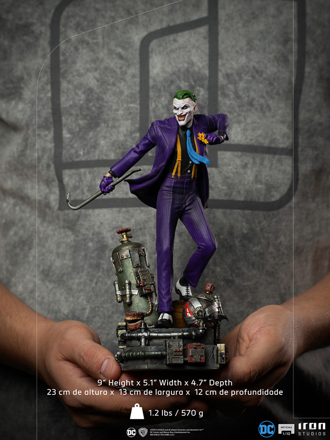 1/10 IRON STUDIOS - DC COMICS THE JOKER ART STATUE