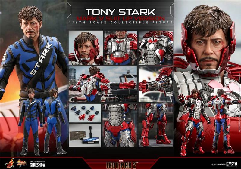 1/6 MARVEL: IRON MAN 2 - TONY STARK MARK V UP VERSION