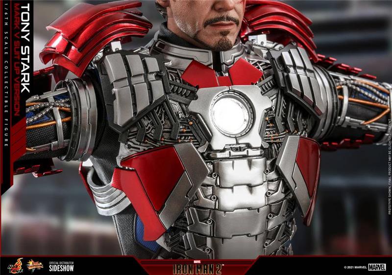 1/6 MARVEL: IRON MAN 2 - TONY STARK MARK V UP VERSION