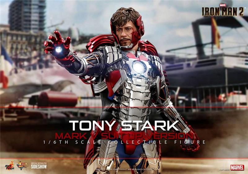 1/6 MARVEL: IRON MAN 2 - TONY STARK MARK V UP VERSION DELUXE