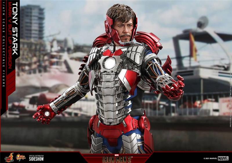 1/6 MARVEL: IRON MAN 2 - TONY STARK MARK V UP VERSION DELUXE