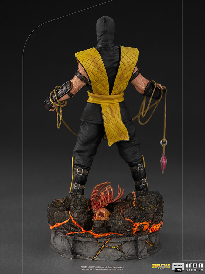 1/10 IRON STUDIOS - MORTAL KOMBAT SCORPION ART STATUE