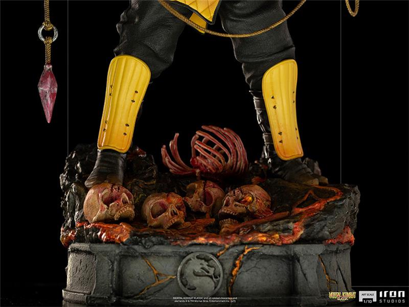 1/10 IRON STUDIOS - MORTAL KOMBAT SCORPION ART STATUE
