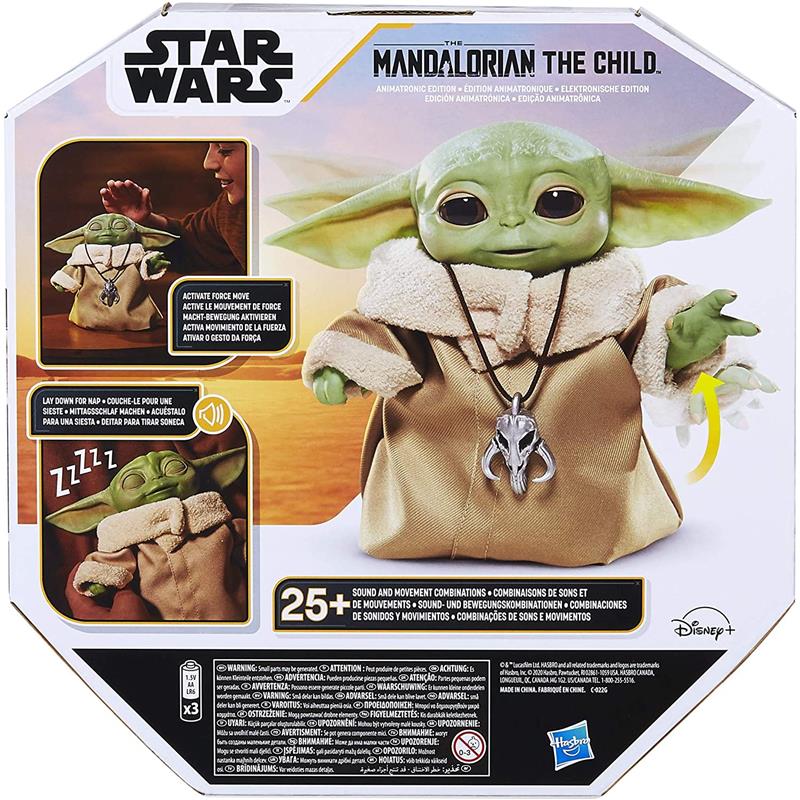 STAR WARS THE MANDALORIAN THE CHILD ANIMATRONIC