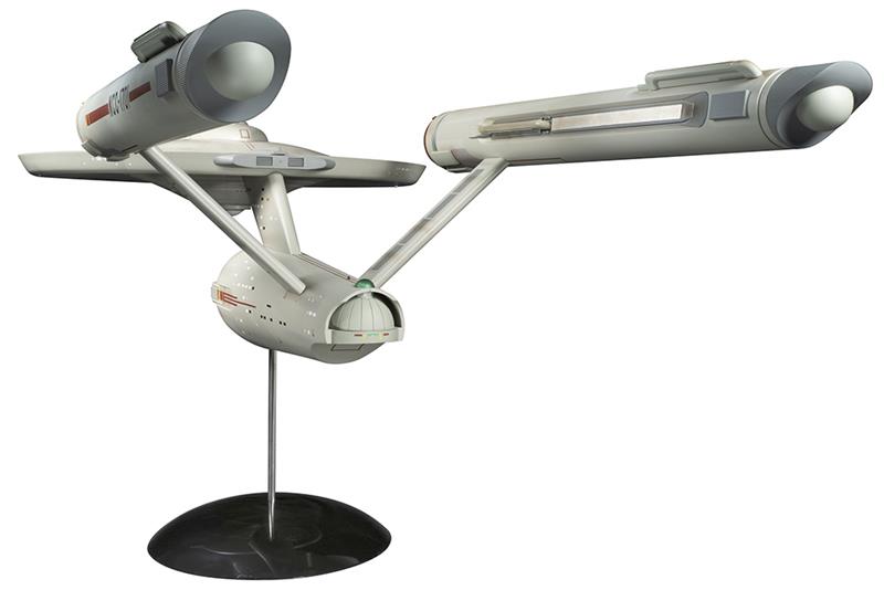 STAR TREK TOS USS ENTERPRISE PREBUILT