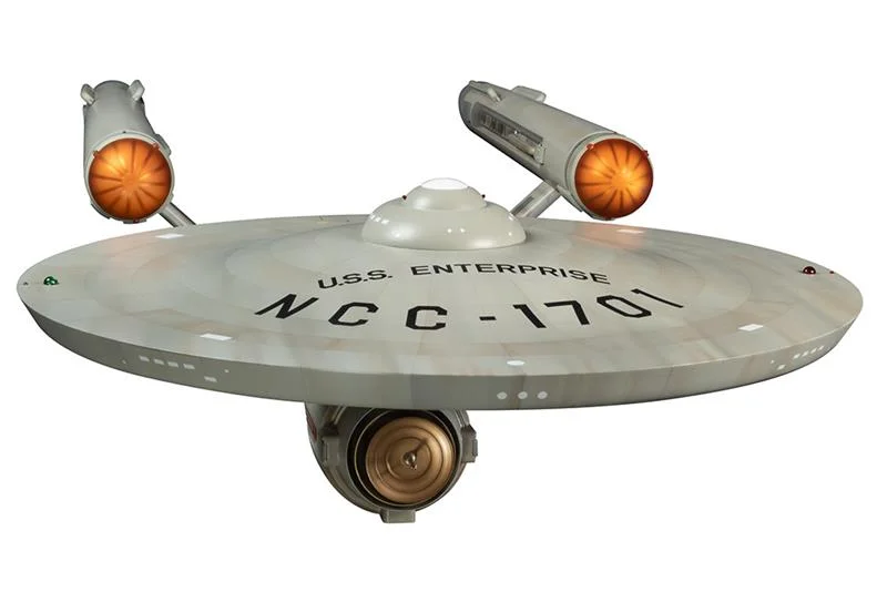 STAR TREK TOS USS ENTERPRISE PREBUILT