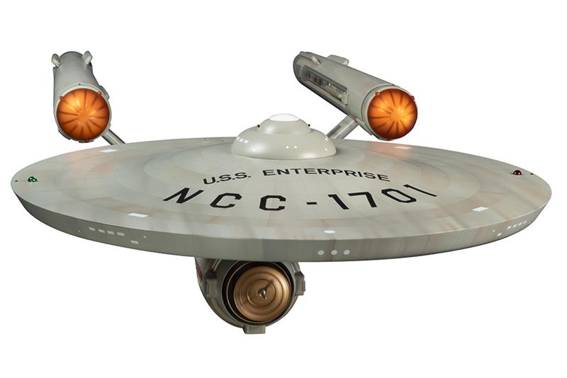 STAR TREK TOS USS ENTERPRISE PREBUILT