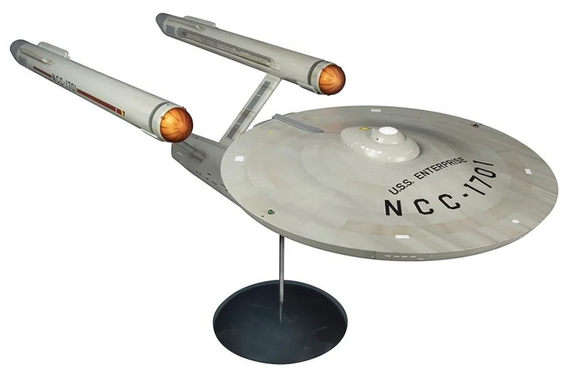 STAR TREK TOS USS ENTERPRISE PREBUILT