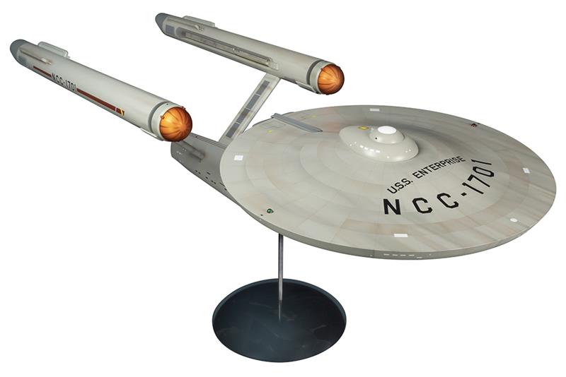 STAR TREK TOS USS ENTERPRISE PREBUILT