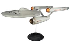 STAR TREK TOS USS ENTERPRISE PREBUILT