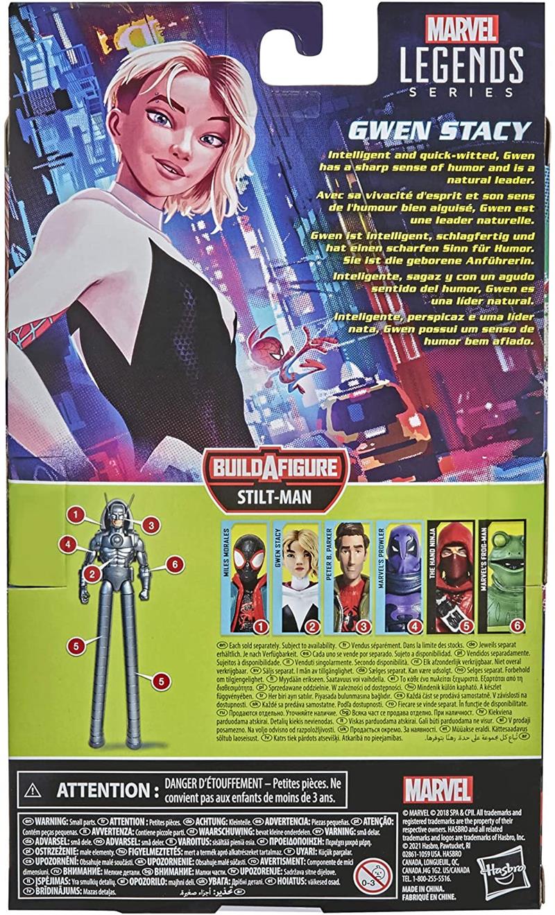 MARVEL LEGENDS: SPIDER-MAN INTO THE SPIDER-VERSE GWEN