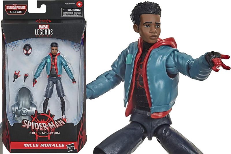 MARVEL LEGENDS: SPIDER-MAN INTO THE SPIDER-VERSE MILES MORALES