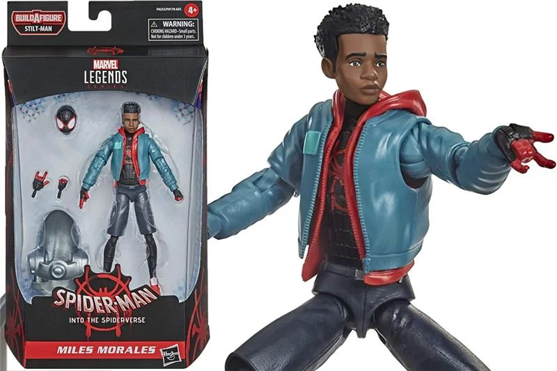 MARVEL LEGENDS: SPIDER-MAN INTO THE SPIDER-VERSE MILES MORALES