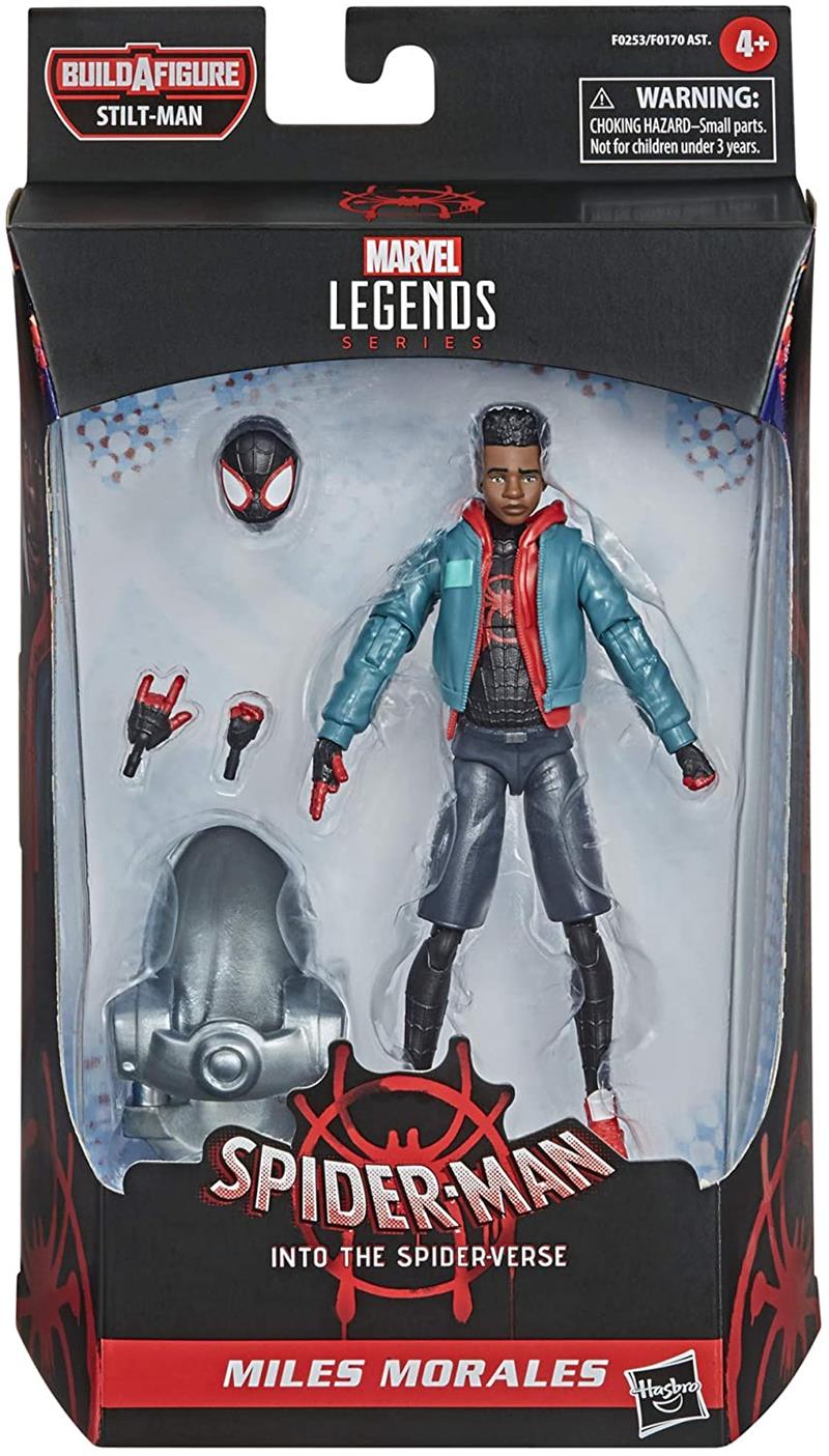 MARVEL LEGENDS: SPIDER-MAN INTO THE SPIDER-VERSE MILES MORALES