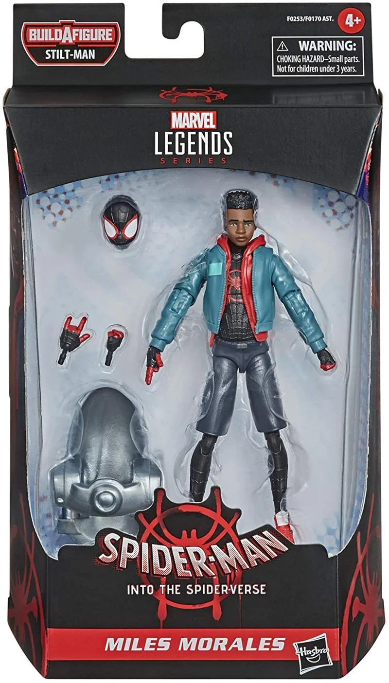 MARVEL LEGENDS: SPIDER-MAN INTO THE SPIDER-VERSE MILES MORALES