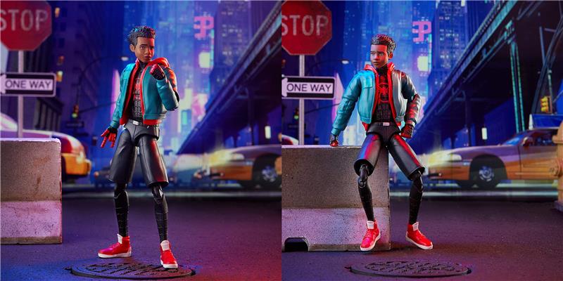 MARVEL LEGENDS: SPIDER-MAN INTO THE SPIDER-VERSE MILES MORALES