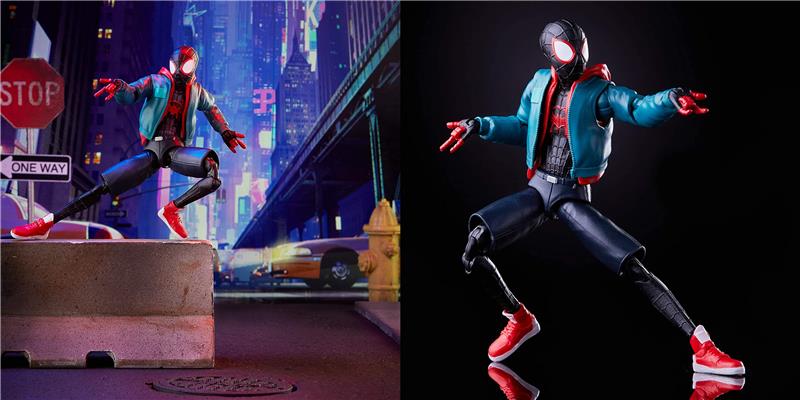 MARVEL LEGENDS: SPIDER-MAN INTO THE SPIDER-VERSE MILES MORALES