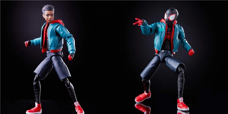 MARVEL LEGENDS: SPIDER-MAN INTO THE SPIDER-VERSE MILES MORALES