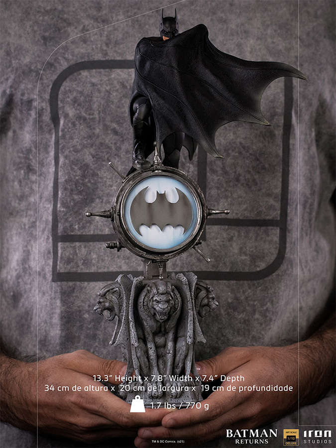 1/10 IRON STUDIOS - BATMAN RETURNS BATMAN DELUXE ART STATUE