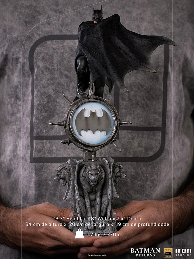 1/10 IRON STUDIOS - BATMAN RETURNS BATMAN DELUXE ART STATUE