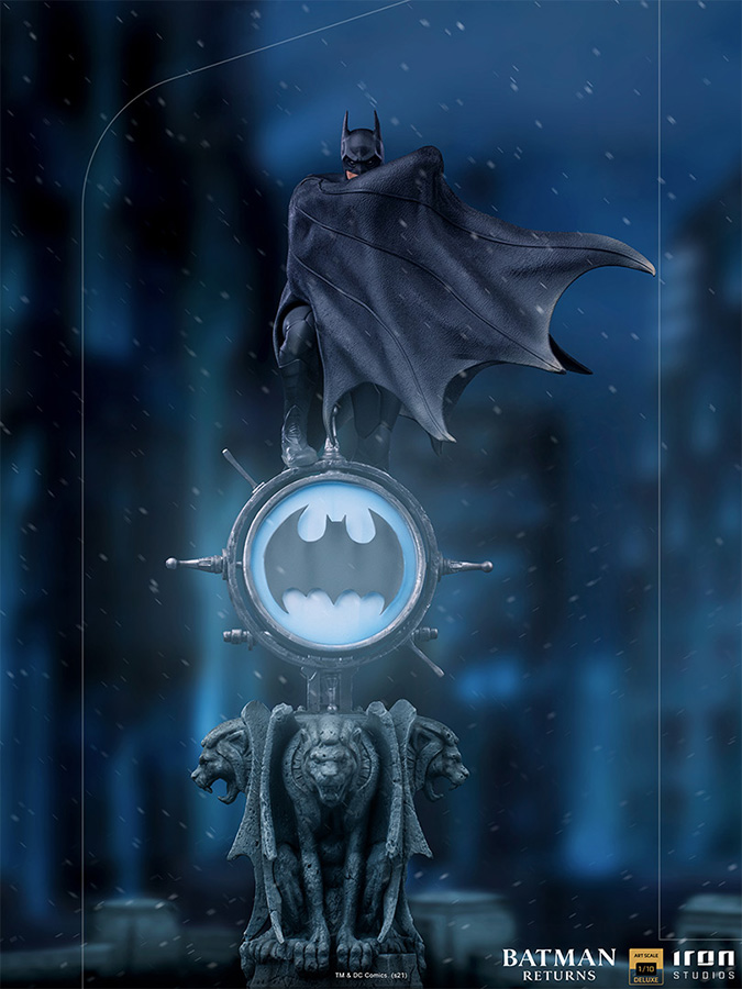 1/10 IRON STUDIOS - BATMAN RETURNS BATMAN DELUXE ART STATUE