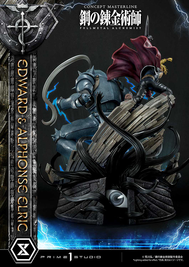 FULLMETAL ALCHEMIST EDWARD&ALPHONSE STATUE