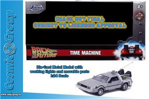 1/24 BTTF I DELOREAN DIE CAST W LIGHTS