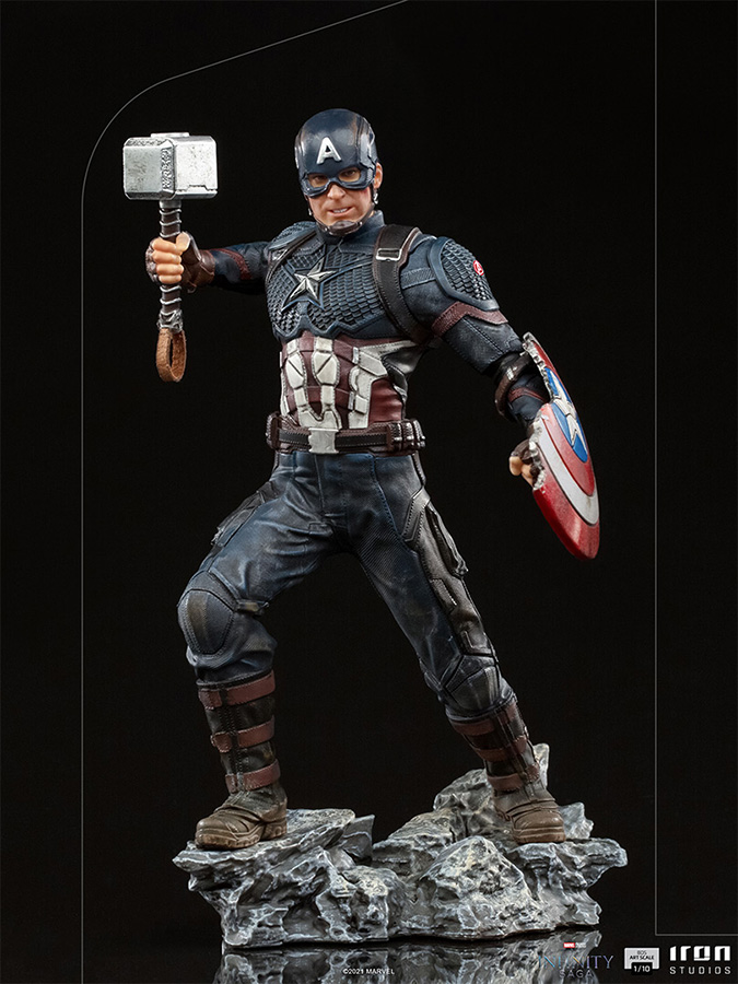 1/10 IRON STUDIOS - INFINITY SAGA CAP AMERICA ULT STATUE