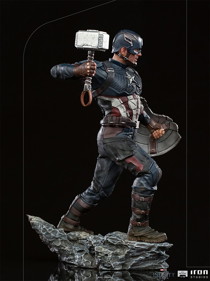 1/10 IRON STUDIOS - INFINITY SAGA CAP AMERICA ULT STATUE
