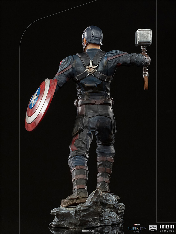 1/10 IRON STUDIOS - INFINITY SAGA CAP AMERICA ULT STATUE