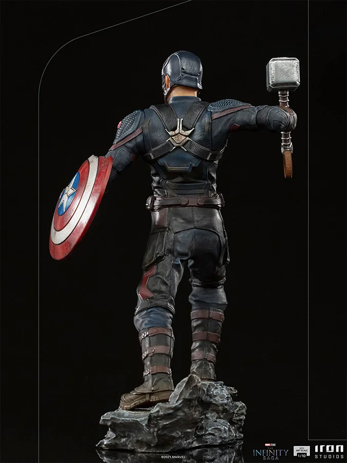 1/10 IRON STUDIOS - INFINITY SAGA CAP AMERICA ULT STATUE