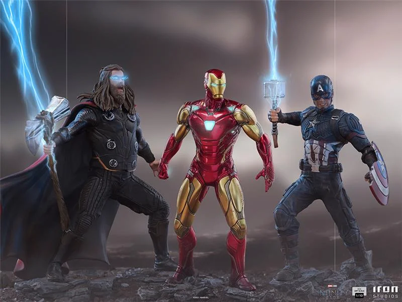 1/10 IRON STUDIOS - INFINITY SAGA CAP AMERICA ULT STATUE