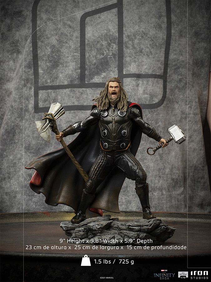 1/10 IRON STUDIOS - INFINITY SAGA THOR ULT STATUE