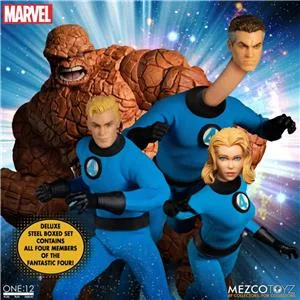 mezco-one12-collective-fantastic-four-dlx-steel-set