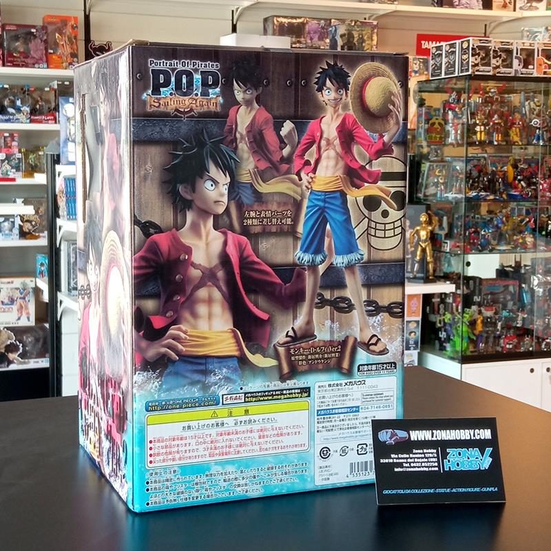 ONE PIECE POP - SAILING AGAIN LUFFY STATUE (OCCASIONE STOCK)