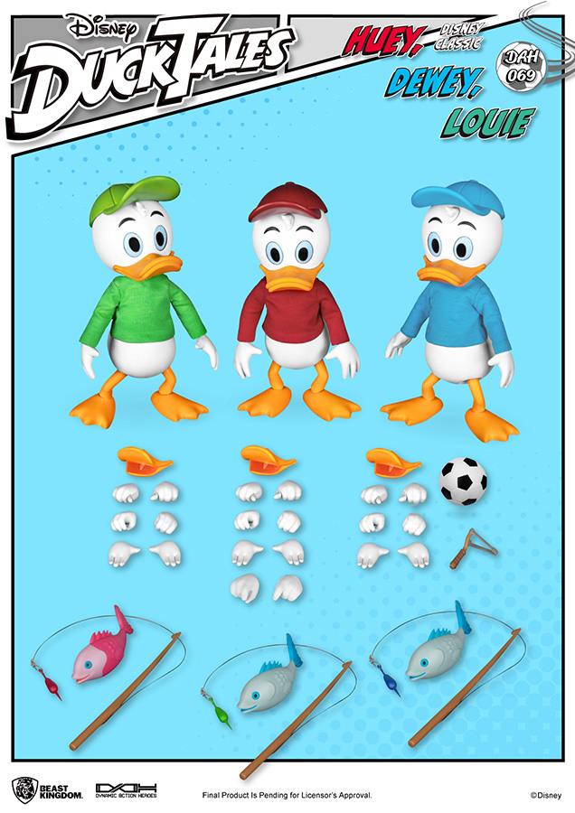 DUCK TALES HUEY DEWEY LOUIE DAH