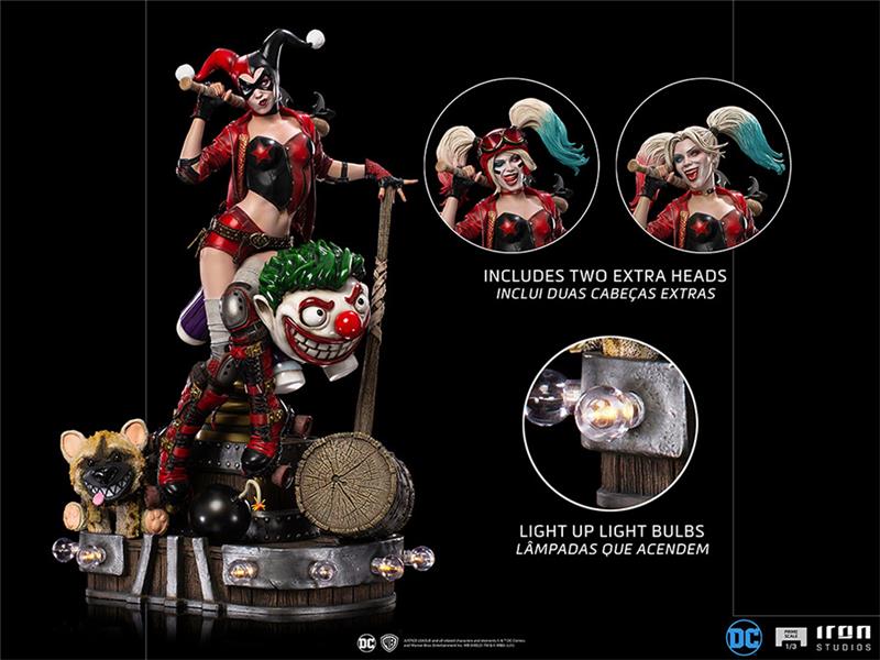 1/3 IRON STUDIOS - HARLEY QUINN PRIME SCALE STATUE