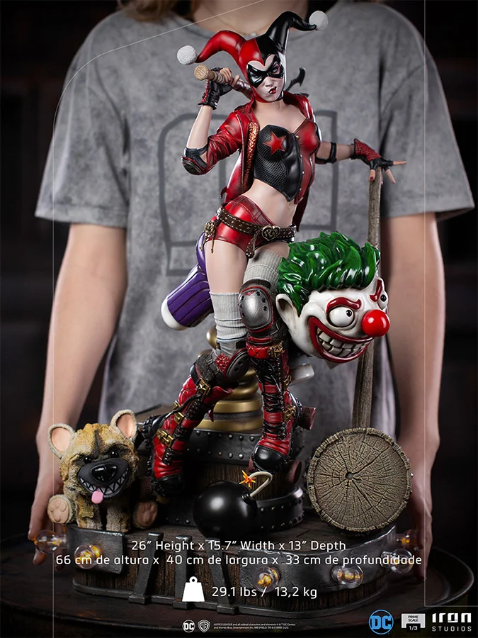 1/3 IRON STUDIOS - HARLEY QUINN PRIME SCALE STATUE