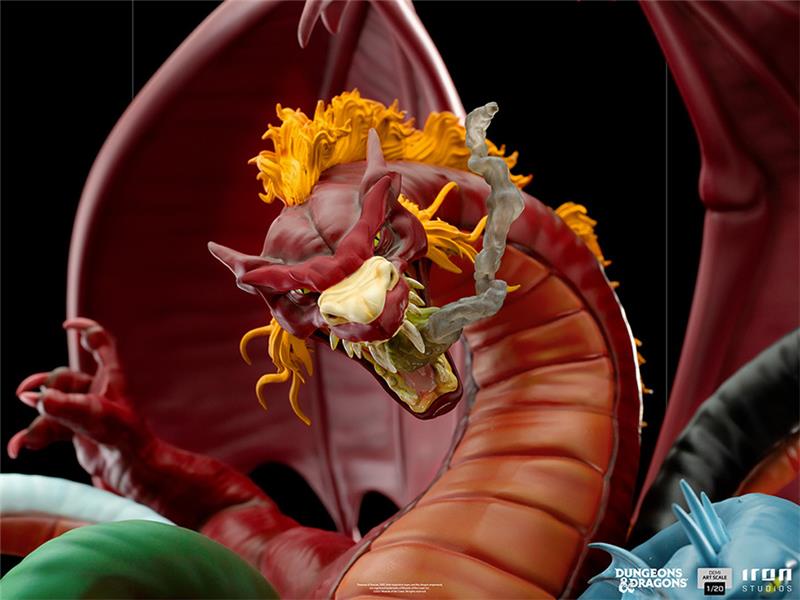 1/20 IRON STUDIOS - DUNGEONS AND DRAGONS TIAMAT BATTLE STATUE