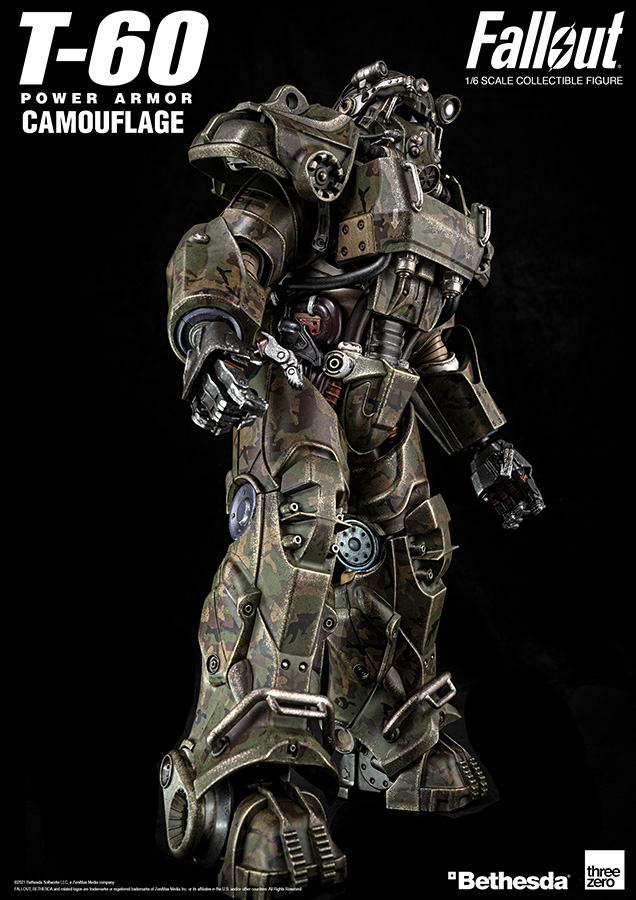 FALLOUT T-60 CAMOUFLAGE POWER ARMOR