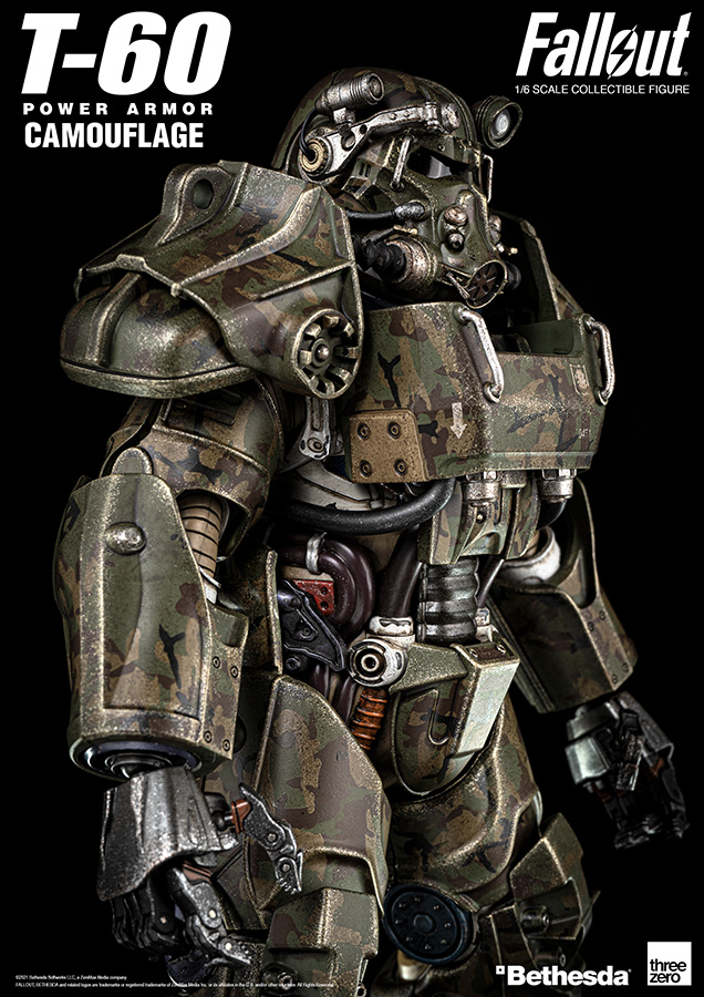 FALLOUT T-60 CAMOUFLAGE POWER ARMOR